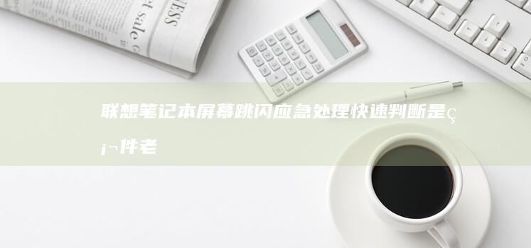 联想笔记本屏幕跳闪应急处理：快速判断是硬件老化还是系统更新引发的临时故障 (联想笔记本屏幕不亮,但好像在运行)