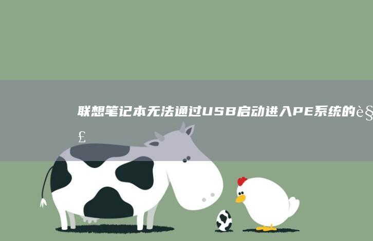 联想笔记本无法通过USB启动进入PE系统的解决方法汇总 (联想笔记本无线网络开关在哪里打开)