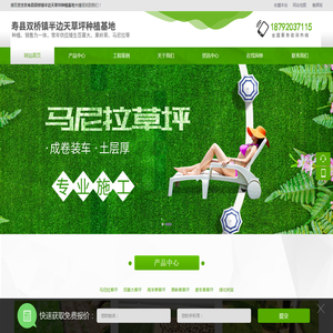 寿县双桥镇半边天草坪种植基地